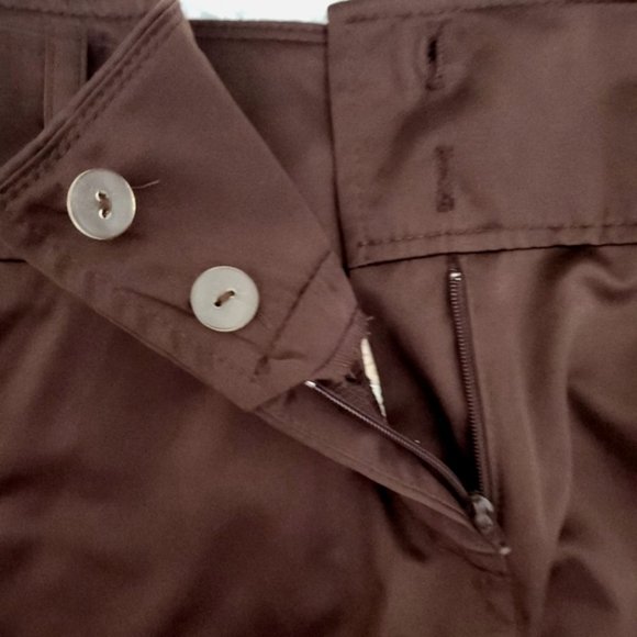 Costa Blanca Satin Higb Waisted Pencil Skirt- Size 4 - Picture 9 of 10